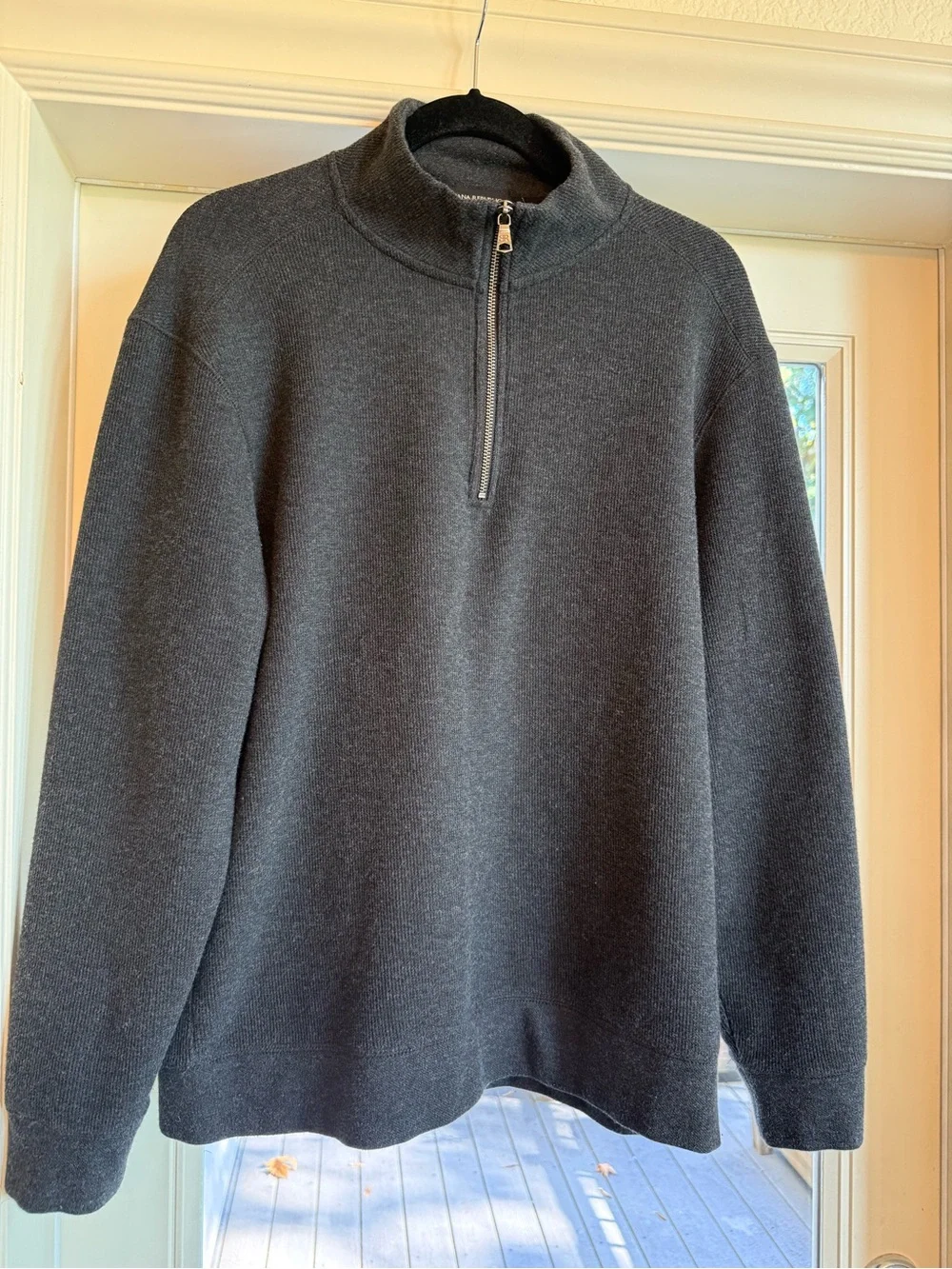 Banana Republic Men’s Charcoal Sweater